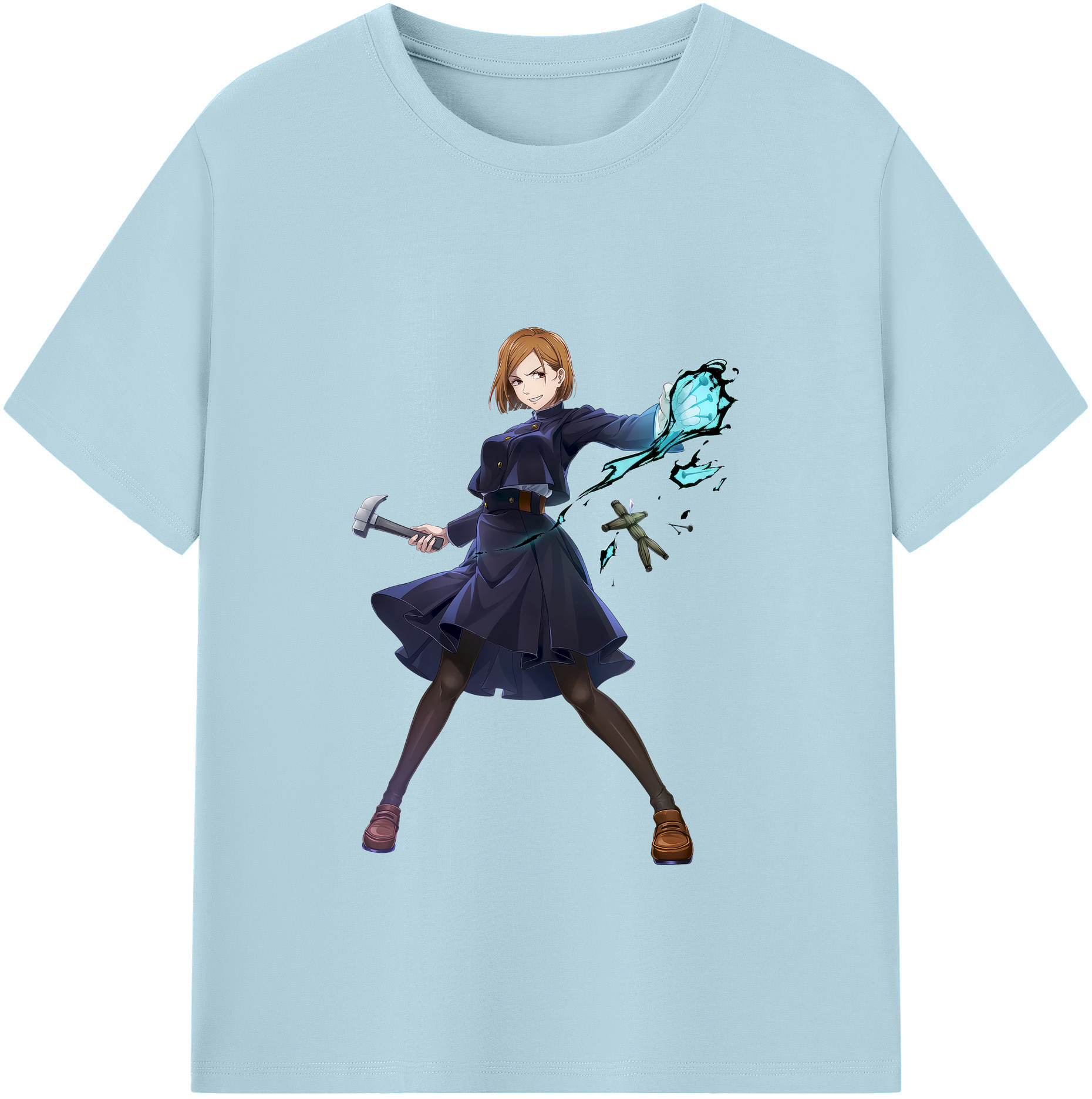 （画像用） 呪術廻戦 Jujutsu Kaisen 綿100％半袖Tシャツ（フロントプリント）